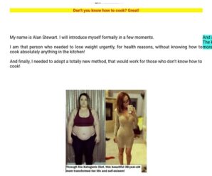 The Simple And Easy Ketogenic Diet For Those Who Are Not Used To Cook!