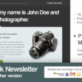Double Wink Newsletter (Photographer Version)