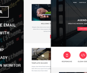 Agenda – Responsive email template with stampready builder